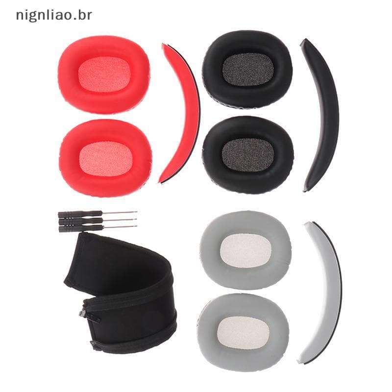nignliao Para Edifier W800BT W808BT W800X K830 K815P G1 Fone De Ouvido Feixe Cabeça Almofadas Capa Earmuffs BR