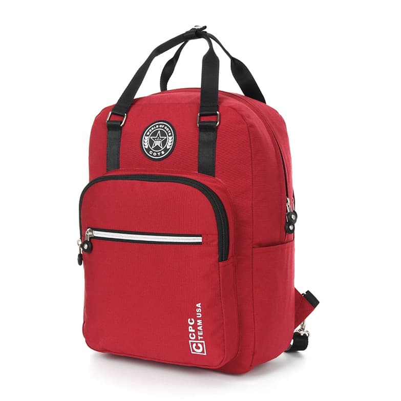 COTS moda novo estilo senhoras mochila à prova dwaterproof água Casual contraste cor europeu americano moda tendência si
