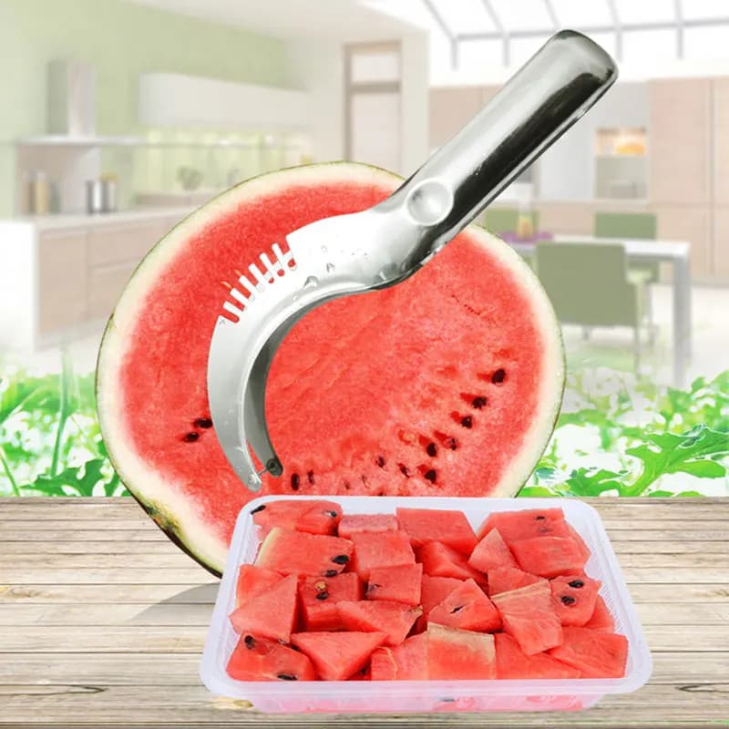Cortador de Melancia E Frutas Aço Inox