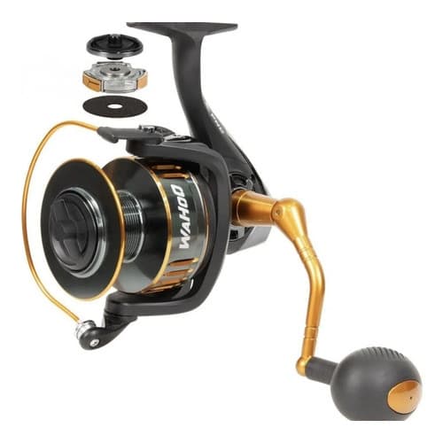 Super Molinete Pinnacle Wahoo 6000 Oceano Drag 25kg 5 Rol Sw