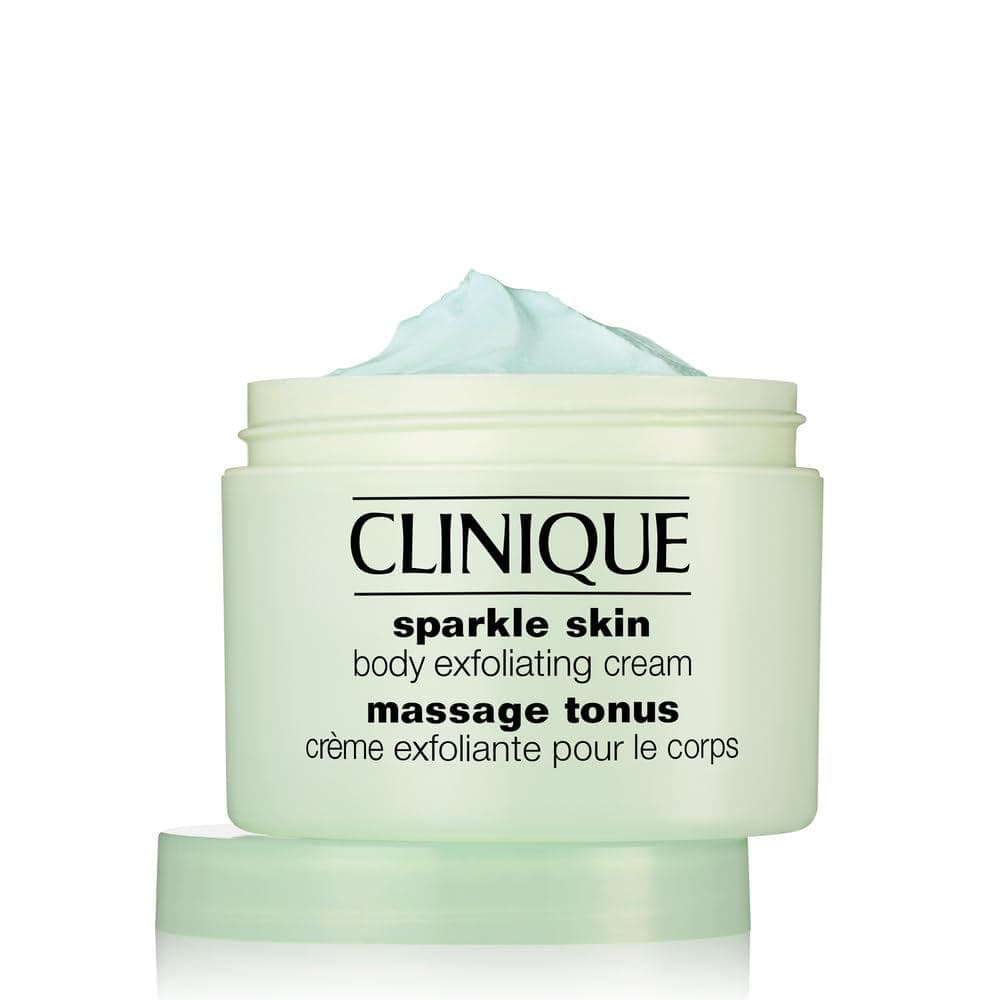 Creme Esfoliante Corporal Clinique Sparkle Skin com Ácido Salicílico, Pote, 8,5 Fl Oz