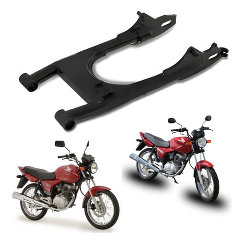 Balança Traseira Quadro Elástico Suspensão Smart Fox Cg Titan 150 Esd