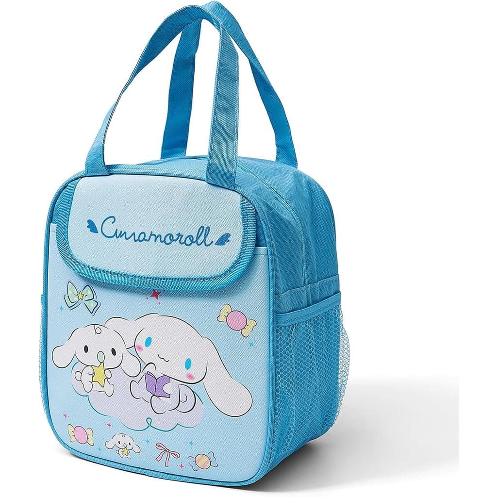 Bolsa térmica para almoço com estampa de desenho animado, reutilizável, à prova de vazamentos, fácil de limpar, adequada