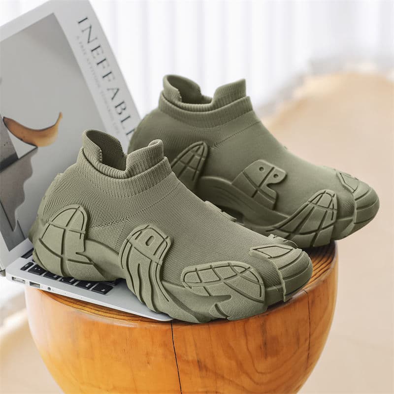 Meias sapatos masculinos casuais sapatos esportivos de sola macia sapatos de tamanho grande sapatos respiráveis