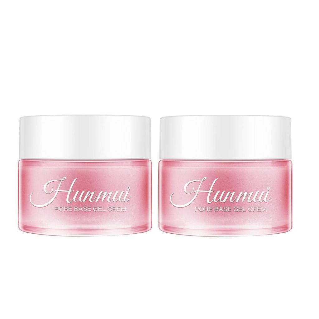 2 unidades de primer facial Hunmui, gel para poros, base mágica perfeita para o rosto sob a maquiagem, anti-envelhecimen