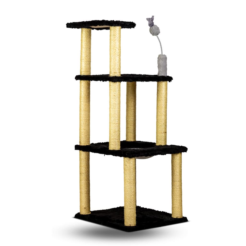 Arranhador Torre para Gatos com Cama Confortável Brinquedo grande gato