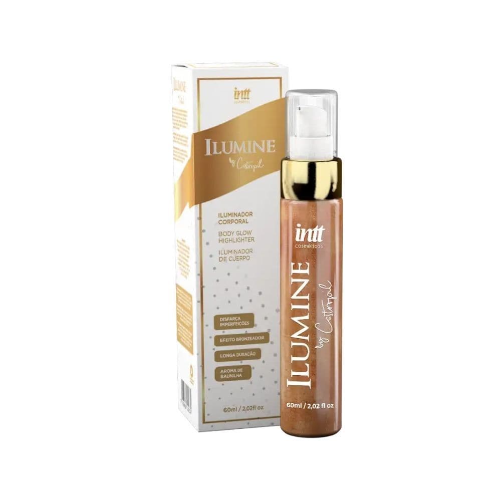 Ilumine Spray Corporal Iluminador Brilho Natural Bronzeado