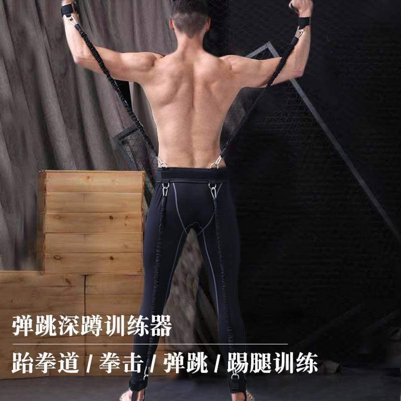 Caixa de boxe dispositivo de treinamento de salto de força explosiva chute perna equipamento de exercício masculino Taek
