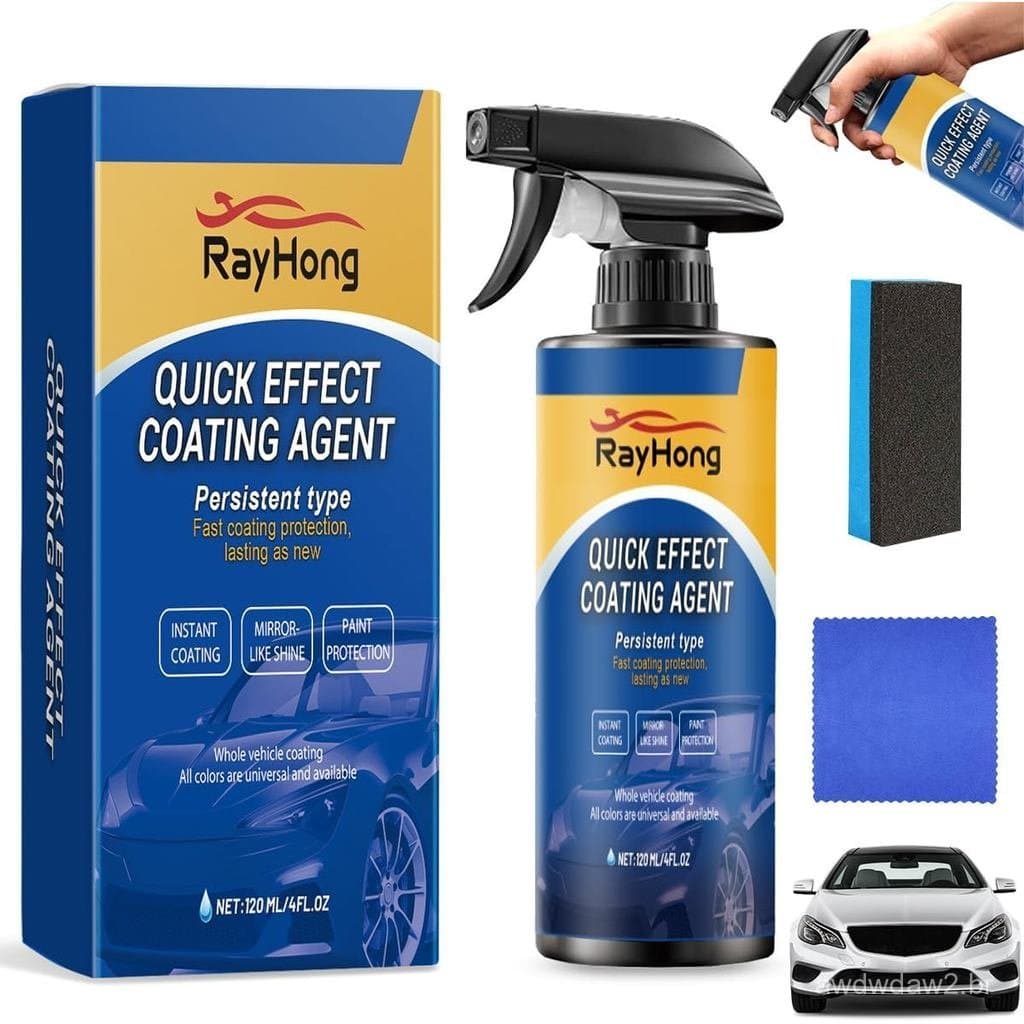 Spray de Revestimento Automotivo de Ação Rápida Avançada, Spray de Revestimento Automotivo, Novo Agente de Revestimento