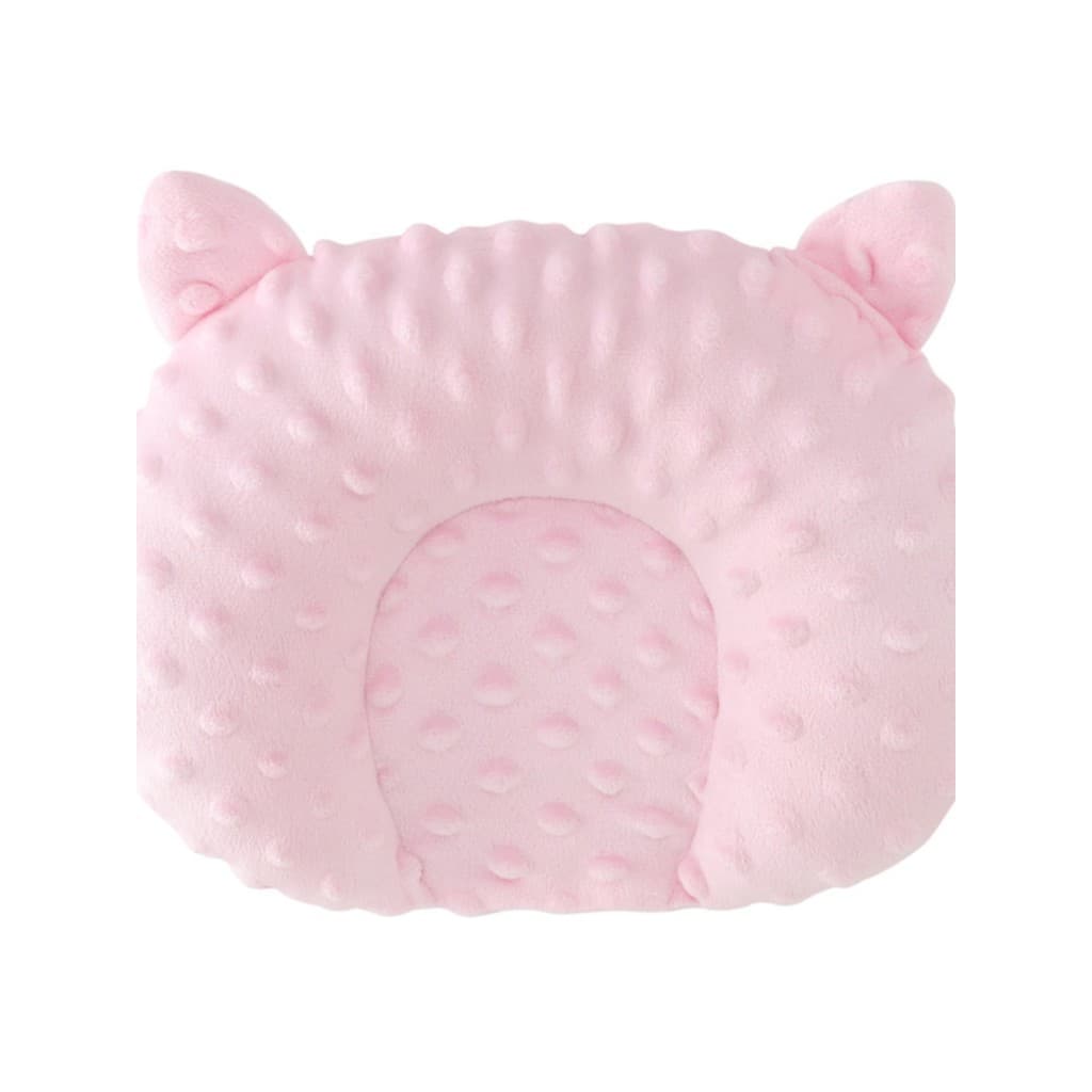 Venda quente Travesseiro modelador de bebê Doudou Fleece Massagem Travesseiro respirável Bebê recém-nascido Forma de cab