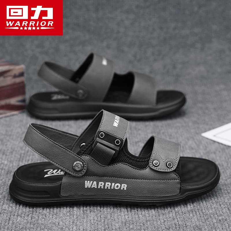 Puxar para trás sandálias masculinas na moda verão All-Match sapatos de praia de sola macia masculino ao ar livre à prov