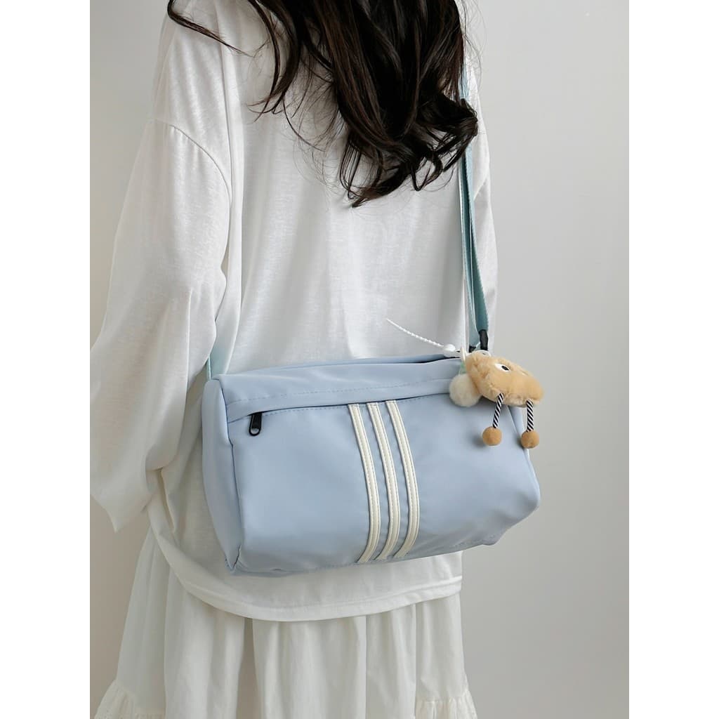 Bolsa mensageiro esportiva feminina, leve, de alto valor, Yoga, academia, pequena, Casual, bolsa de ombro, roupa de rua