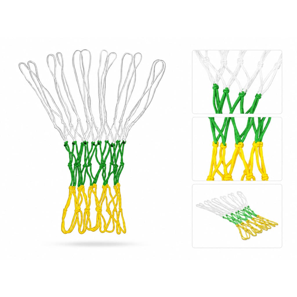 Rede Para Aro de Basquete Tipo Chuá Fio Brasil Resistente Basket Basketball sem cesta
