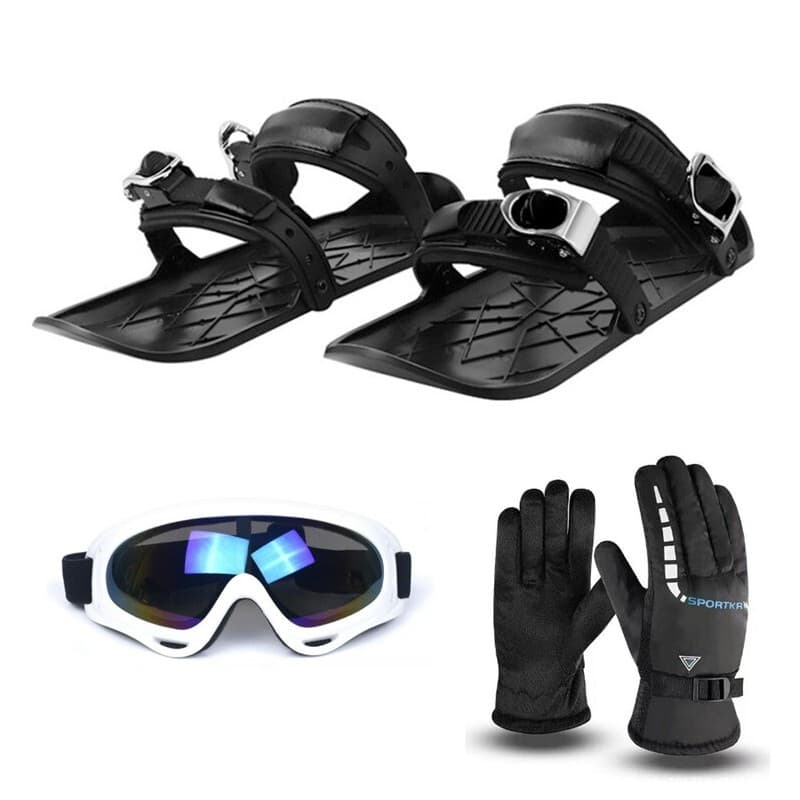 Novos sapatos de esqui leves miniski patins miniski inverno esportes ao ar livre Snowboard Crowe