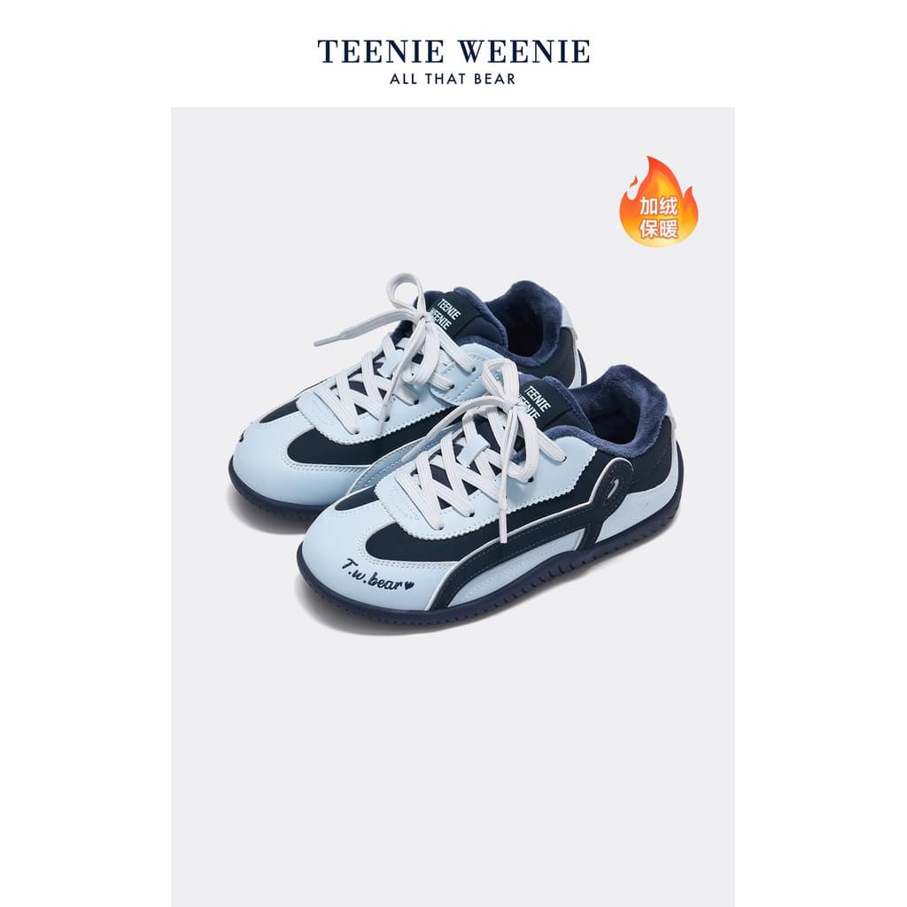 Teenie Weenie Bear sapatos infantis de algodão de inverno sapatos esportivos para meninos casuais mais sapatos de veludo