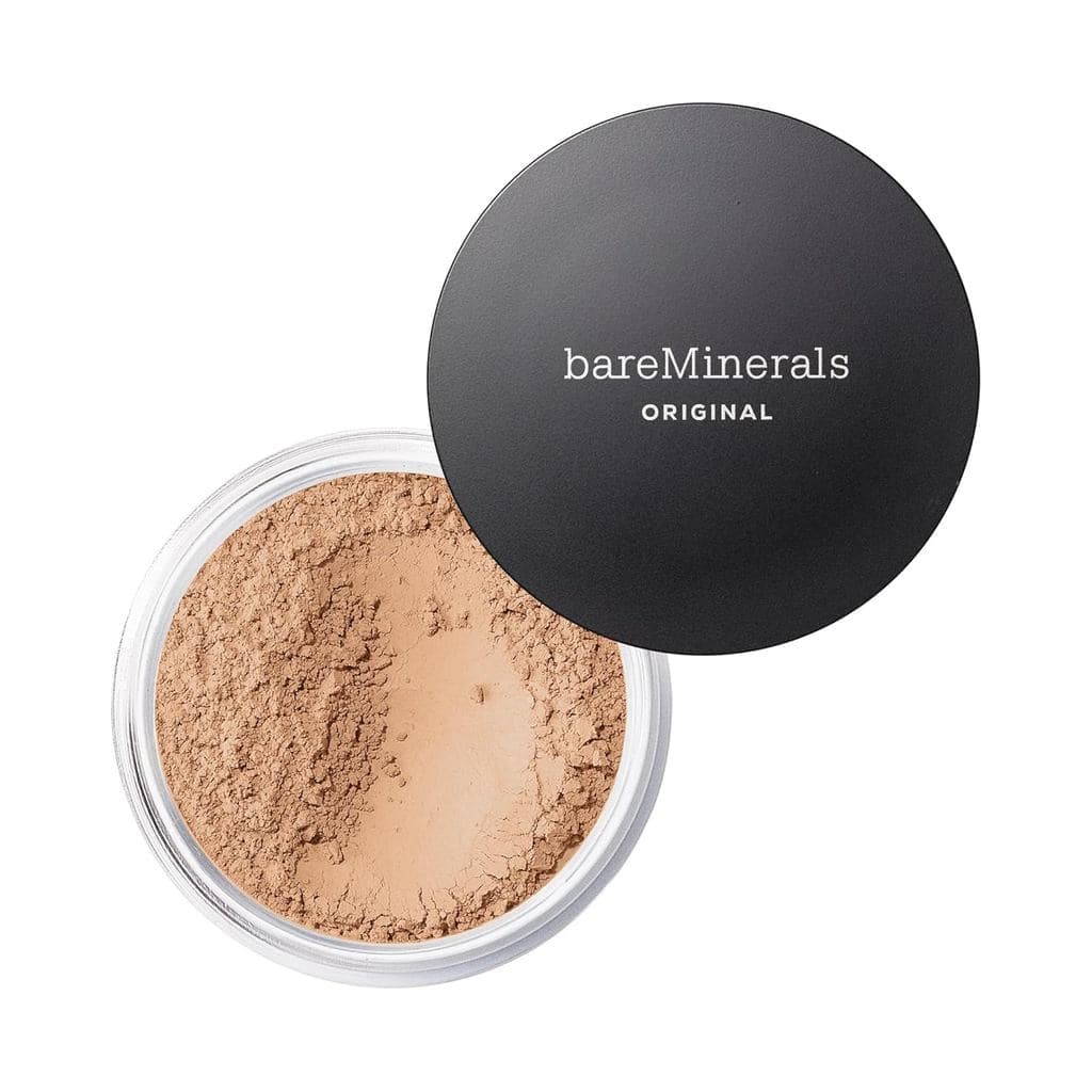 Pó Solto Original bareMinerals com FPS 15, Maquiagem Facial em Pó Mineral, Cobertura de leve a total, Sem Talco, Não Com