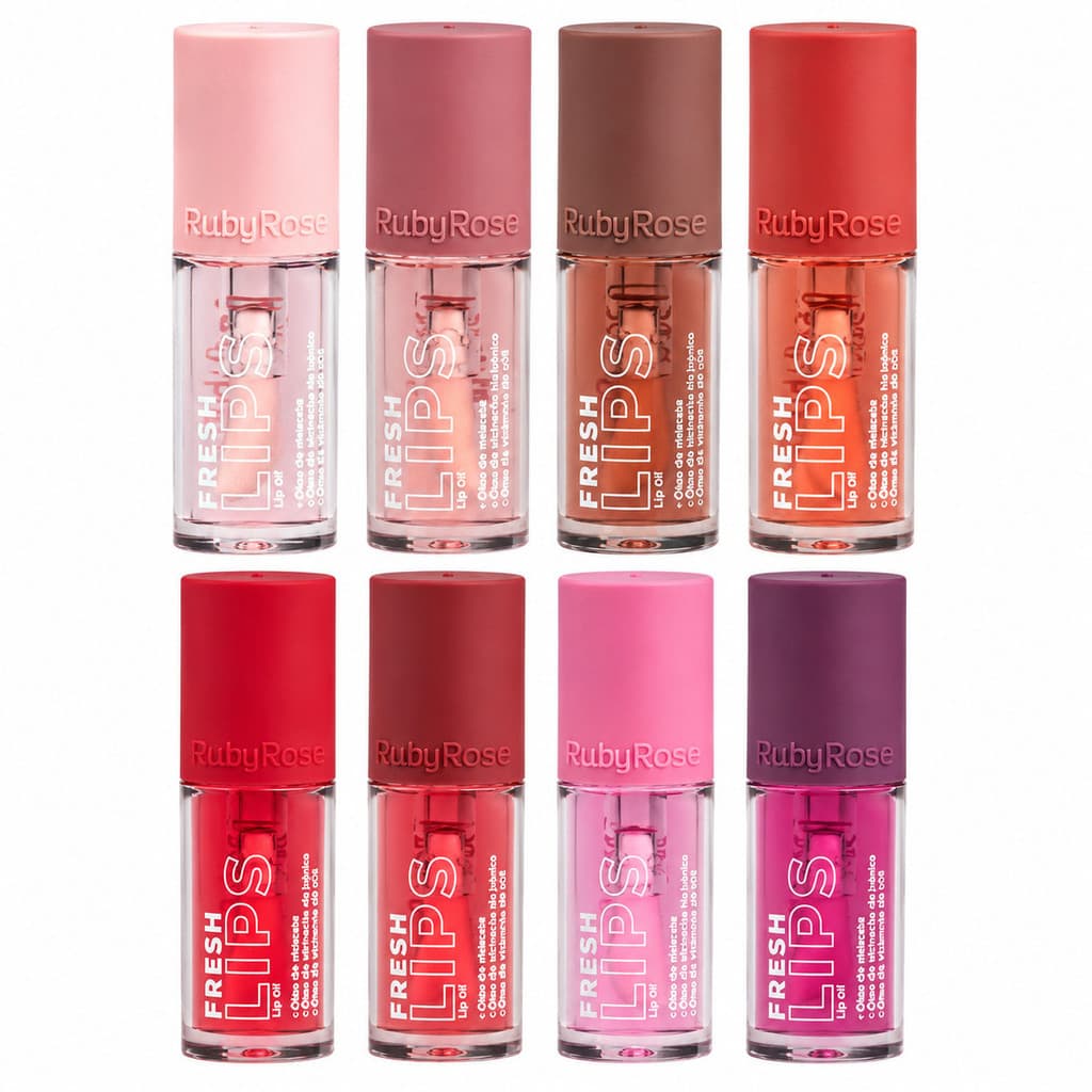 Lip Oil Fresh Lips Gloss Labial Boca Hidratada Ruby Rose