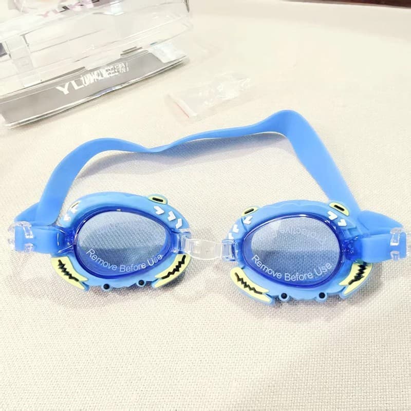 Óculos de natação crianças bonito dos desenhos animados óculos de natação Silicone óculos de natação mergulho do bebê cr