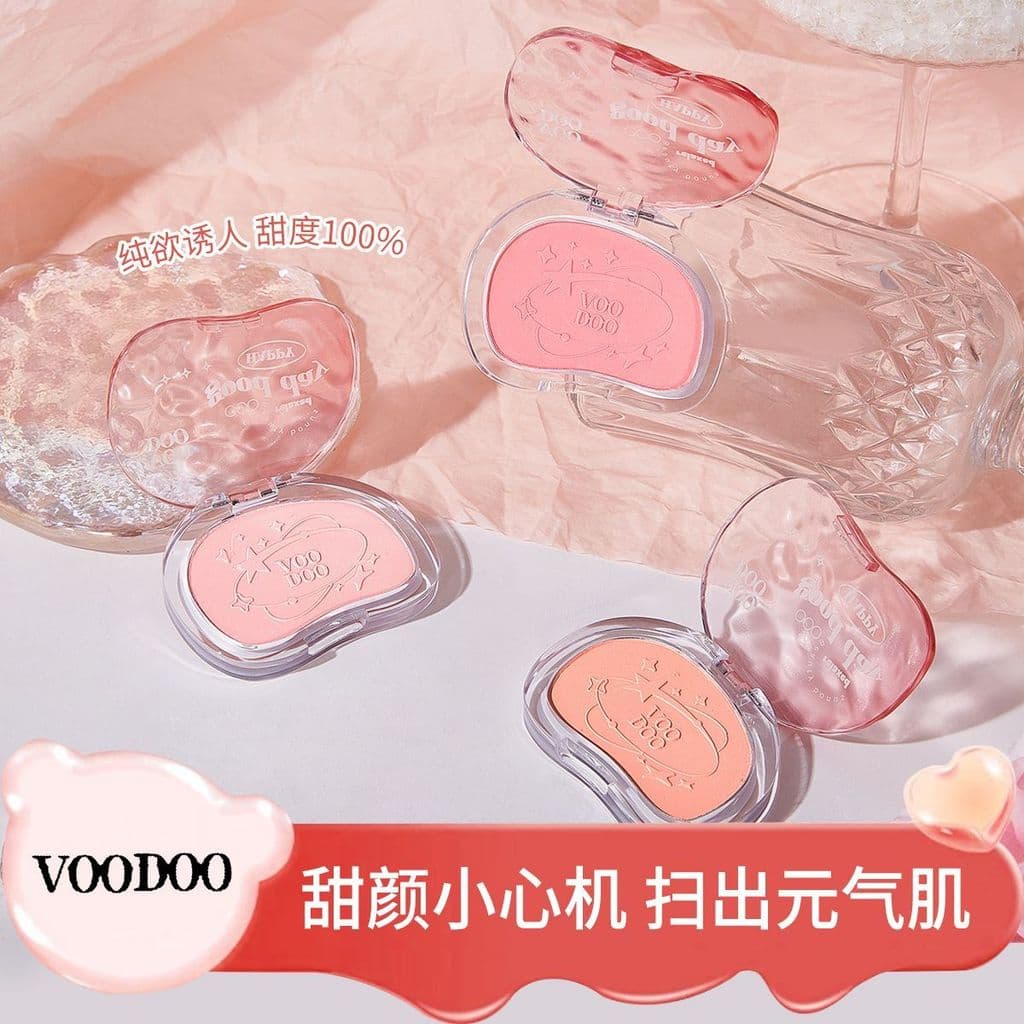 VOODOO Novo Estilo Blush Matte Color Renderização Natural Delicado Expansão Rosa Tender Pure Desire Style All-Match Cont