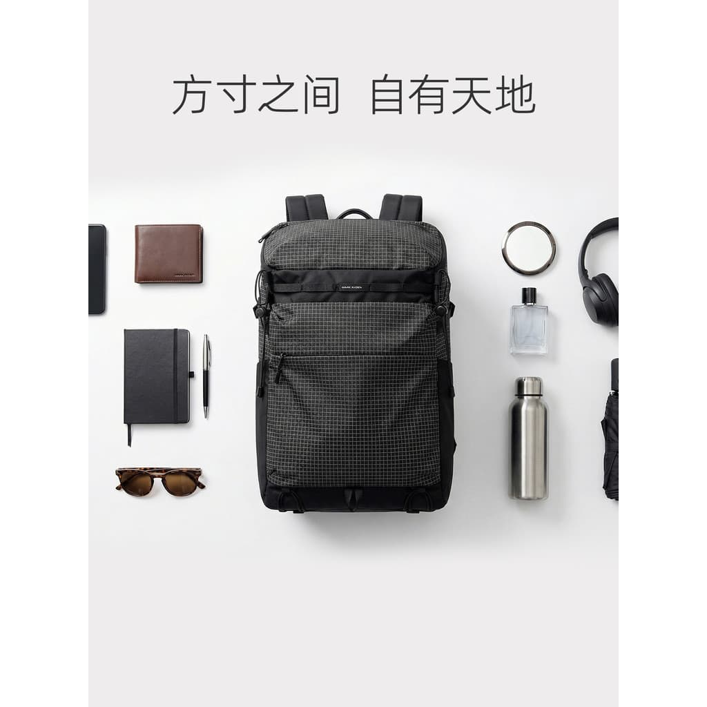 Marco Laden Lazer Mochila Ao Ar Livre Homens Caminhadas Bolsa Xadrez Bolsa Computador Bolsa Escolar Estudante Universitá