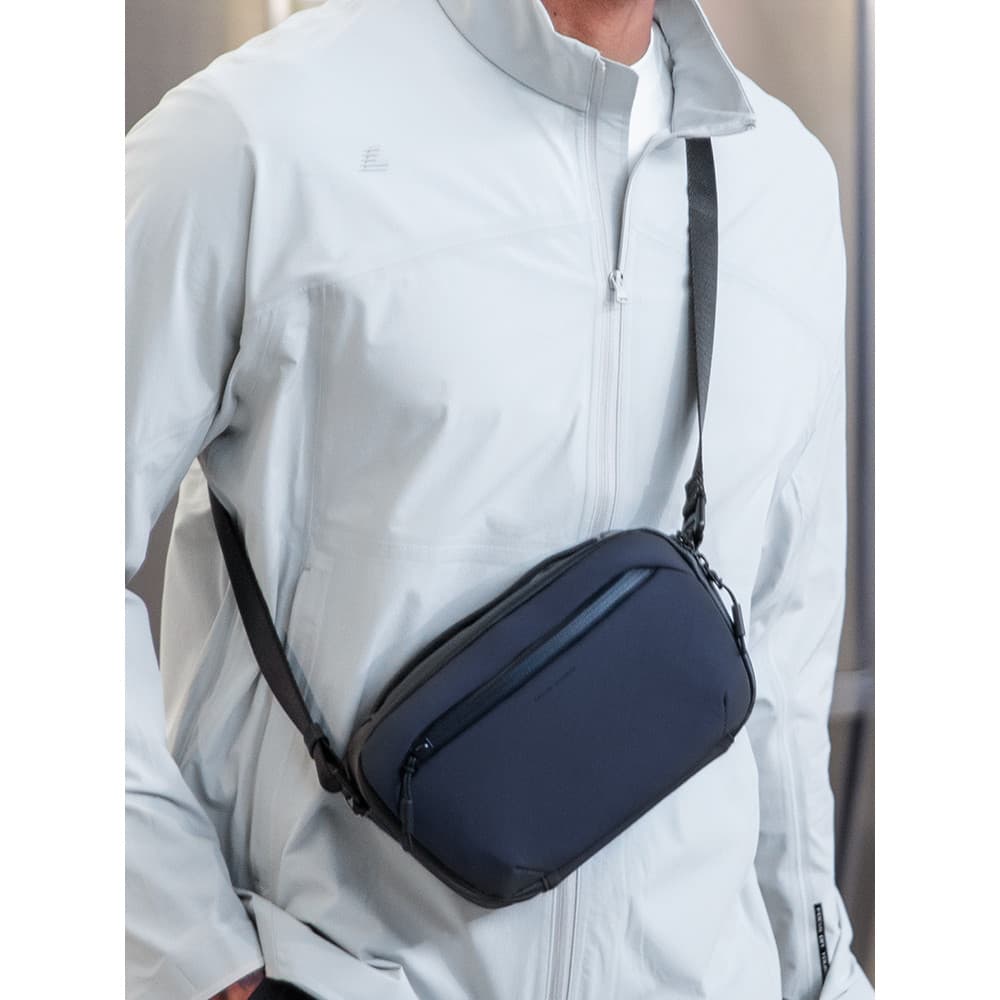 Marco Laden Bolsa mensageiro de um ombro leve para viagem ao ar livre mochila pequena masculina multiuso Casual simples