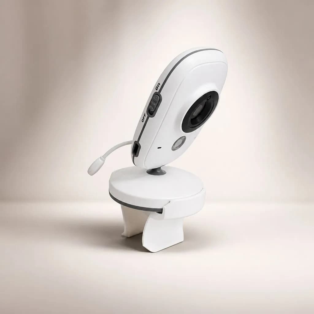 Suporte Babá Eletrônica Compatível Cãmera Vb603 Base 7 Cm