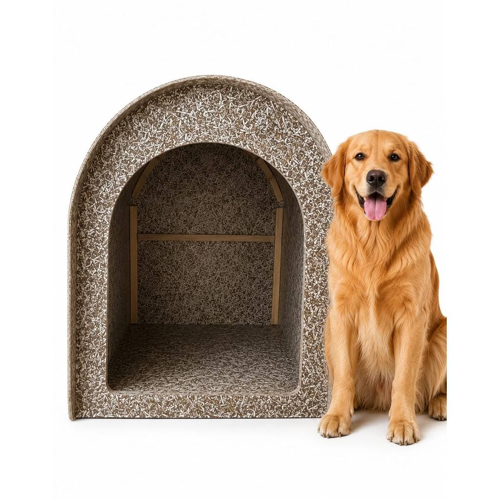 Casinha Madeira Ecológica Para Cães Pet N5 Para Cachorros Casa Grande