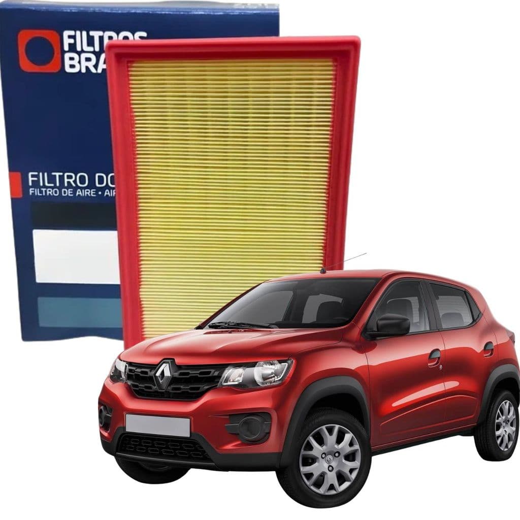 Filtro Ar Renault Kwid 1.0 12v 2017 em diante (Filtros Brasil EAFB263)