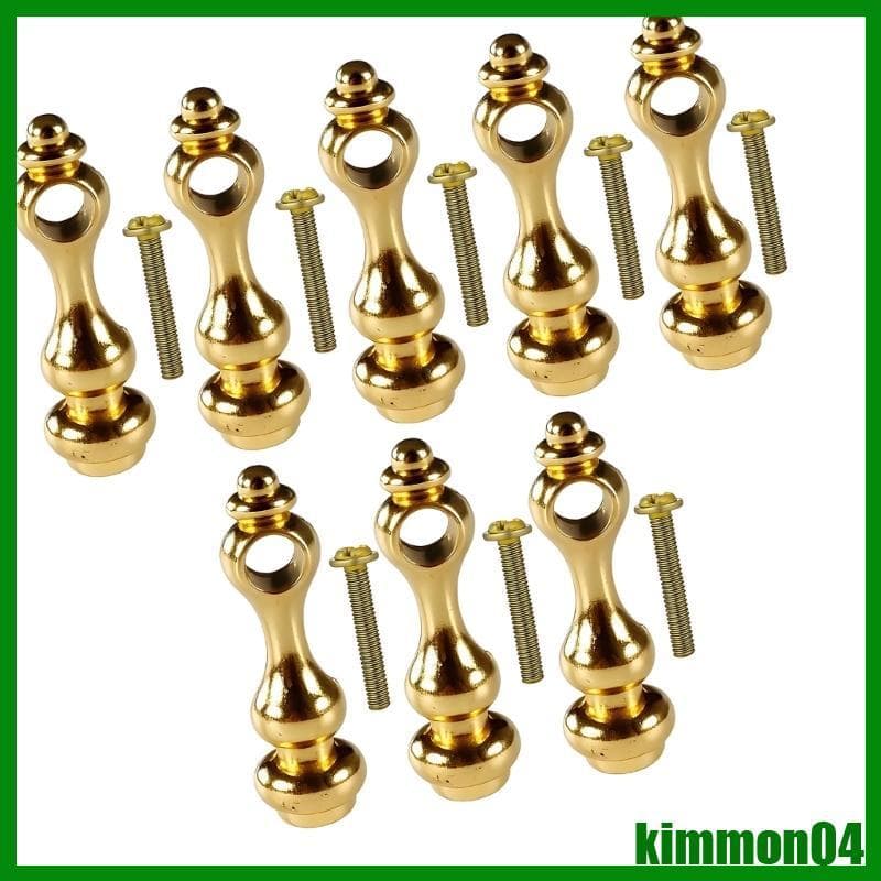 kim 10pcs Conectores Decorativos Trilho Prateleira Acabamento Dourado Para Exibição Cozinha