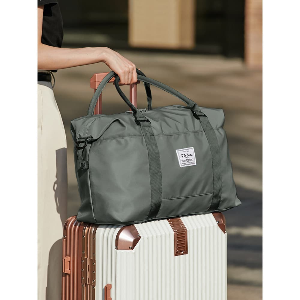 Bolsa de viagem portátil de curta distância feminina de grande capacidade para viagem ao ar livre Bolsa de bagagem multi