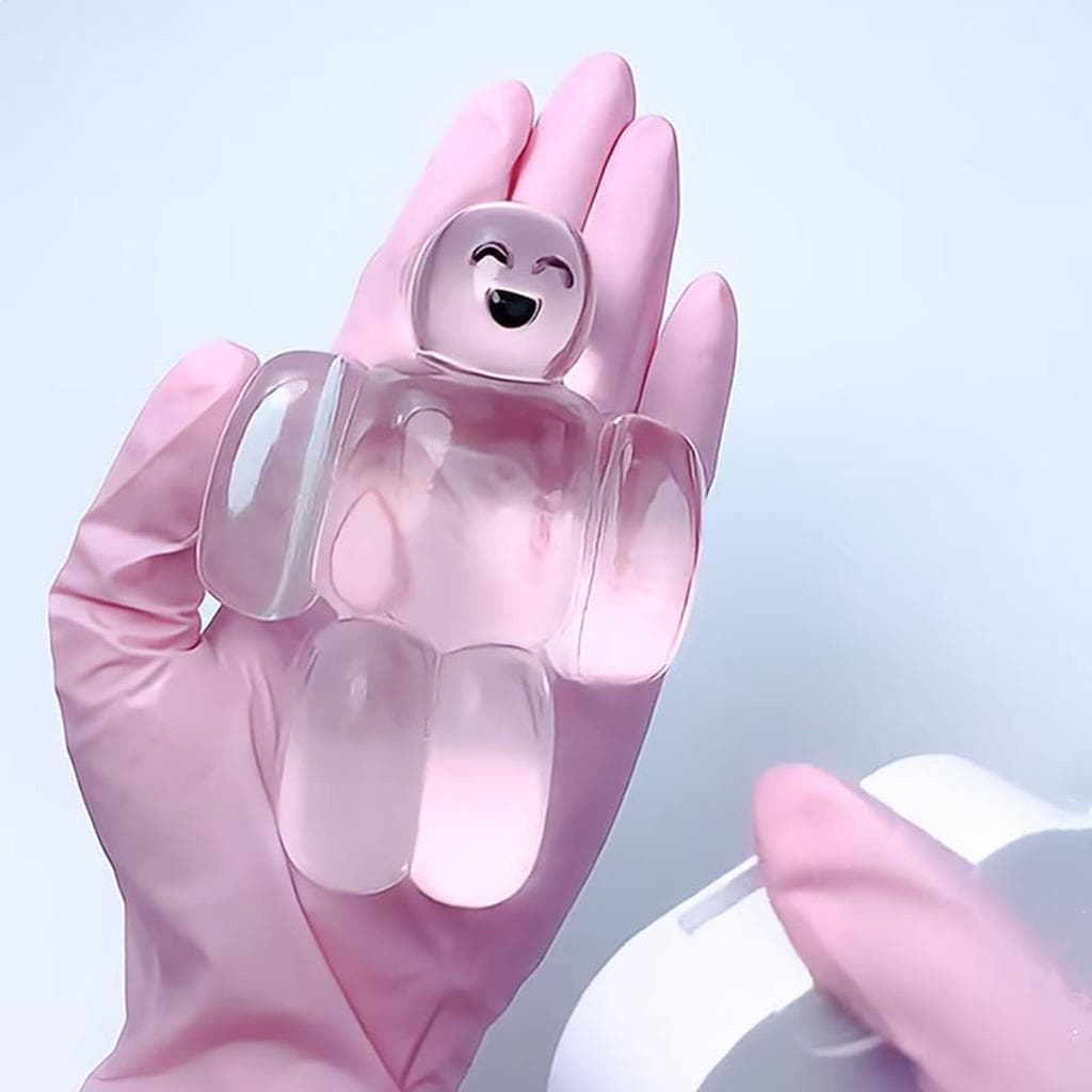 Squishy Transparente Geléia Robô Brinquedo Pegajoso Super Macio Squeeze TPR Alívio Do Estresse Água Sentido condekph