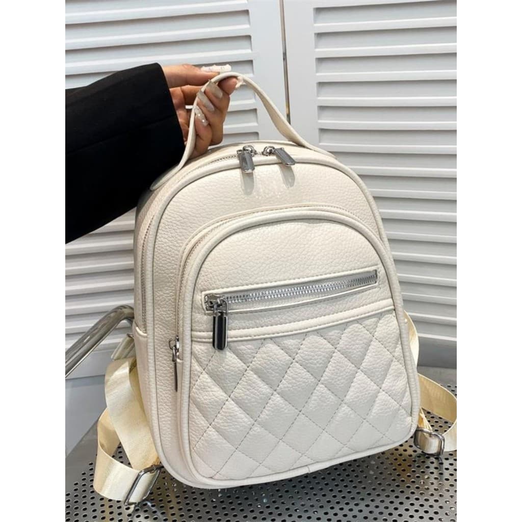 Mochila feminina 2026 novo estilo versão coreana diamante bordado linha moda Mini pequena bolsa escolar lazer bolsa de v
