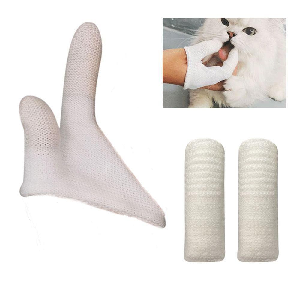 Escova de dentes para animais de estimação, suprimentos para gatos e cães, escova de dedo
