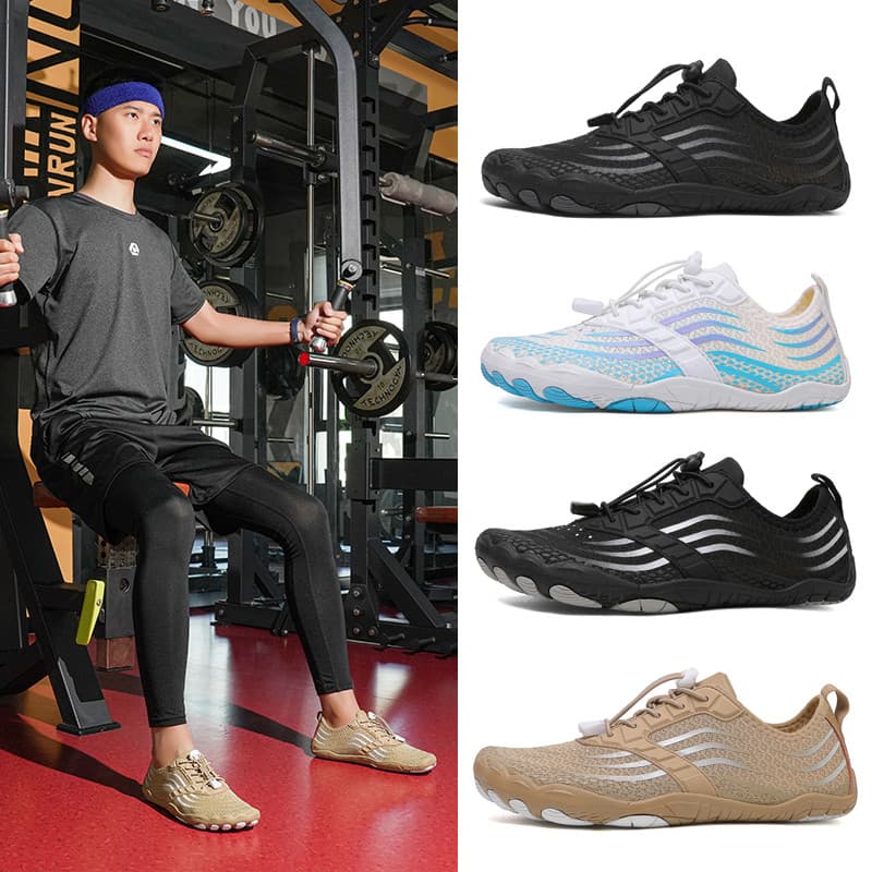 Sapatos de Fitness Indoor das mulheres dos homens ginásio pórtico máquina de remo sapatos especiais meninas absorção de