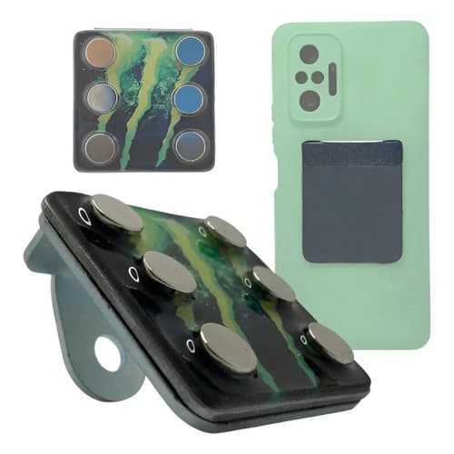 Suporte De Celular P/ Moto Fixação Magnética Imã Extra Forte