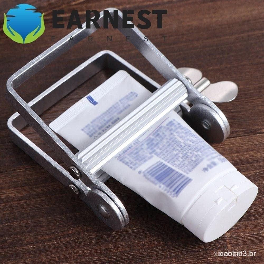 Espremedor De Pasta De Dente EARNEST , Tubo Tensor De Rolamento , Ferramenta De Espremer Prata , Dispensador