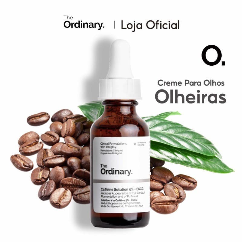 The Ordinary Eye Dolorido 5 % Solução De Cafeína + Creme Redutor De Brinco Egcg 30ml