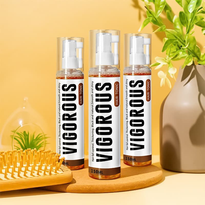 VIGOROUS hair TONIC Melhora O Crescimento Dos Cabelos Crespos