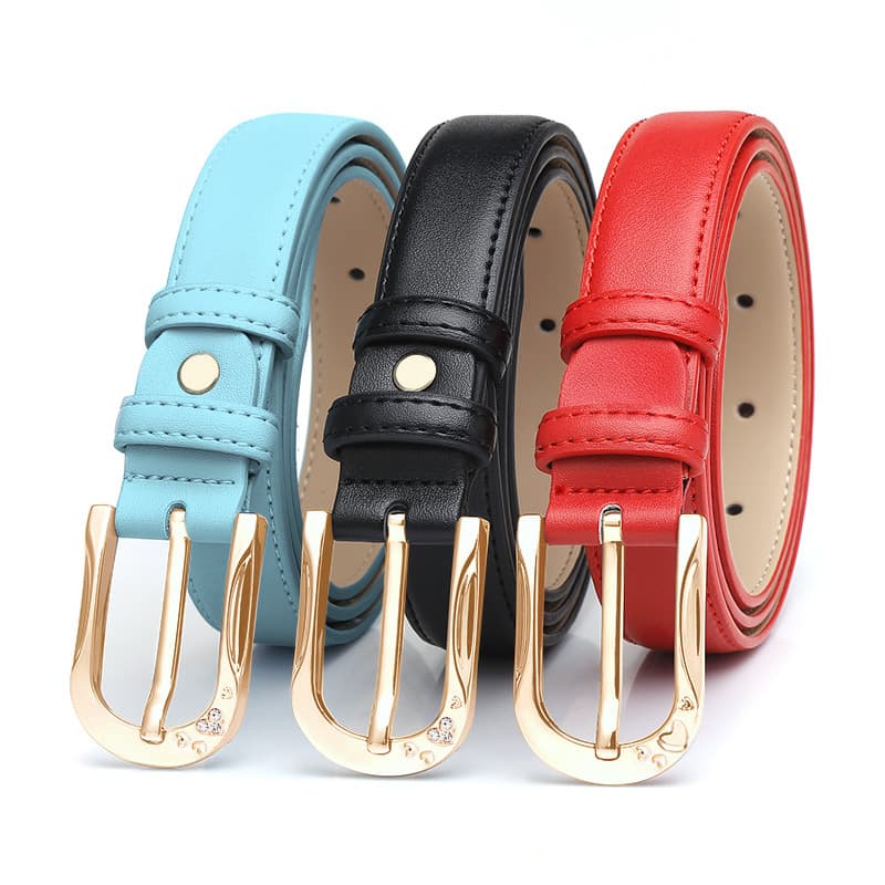 Cinto de golfe feminino cinto de couro genuíno puro roupas de golfe Shorts saia calças femininas cinto roupas femininas