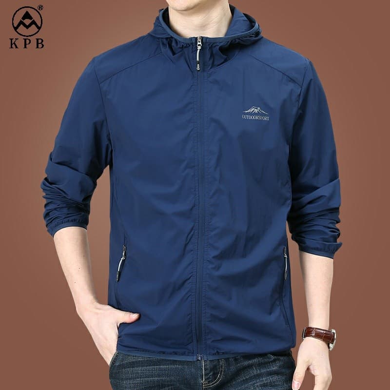 Ultra-fino gelo seda protetor solar roupas masculinas verão jaqueta 2025 novas roupas masculinas respirável protetor sol