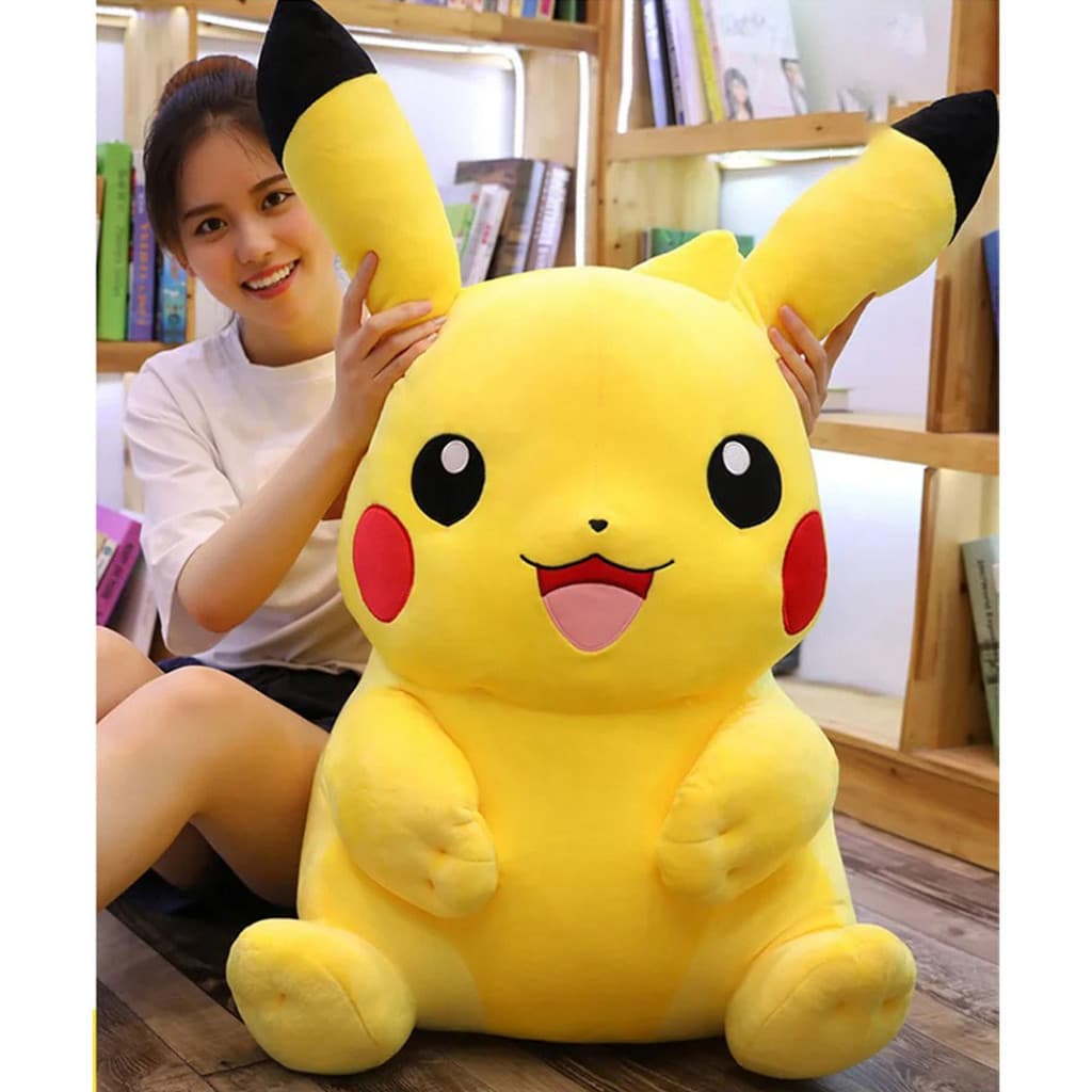 Pikachu Pokémon Pelúcia 95cm Jumbo Gigante Original
