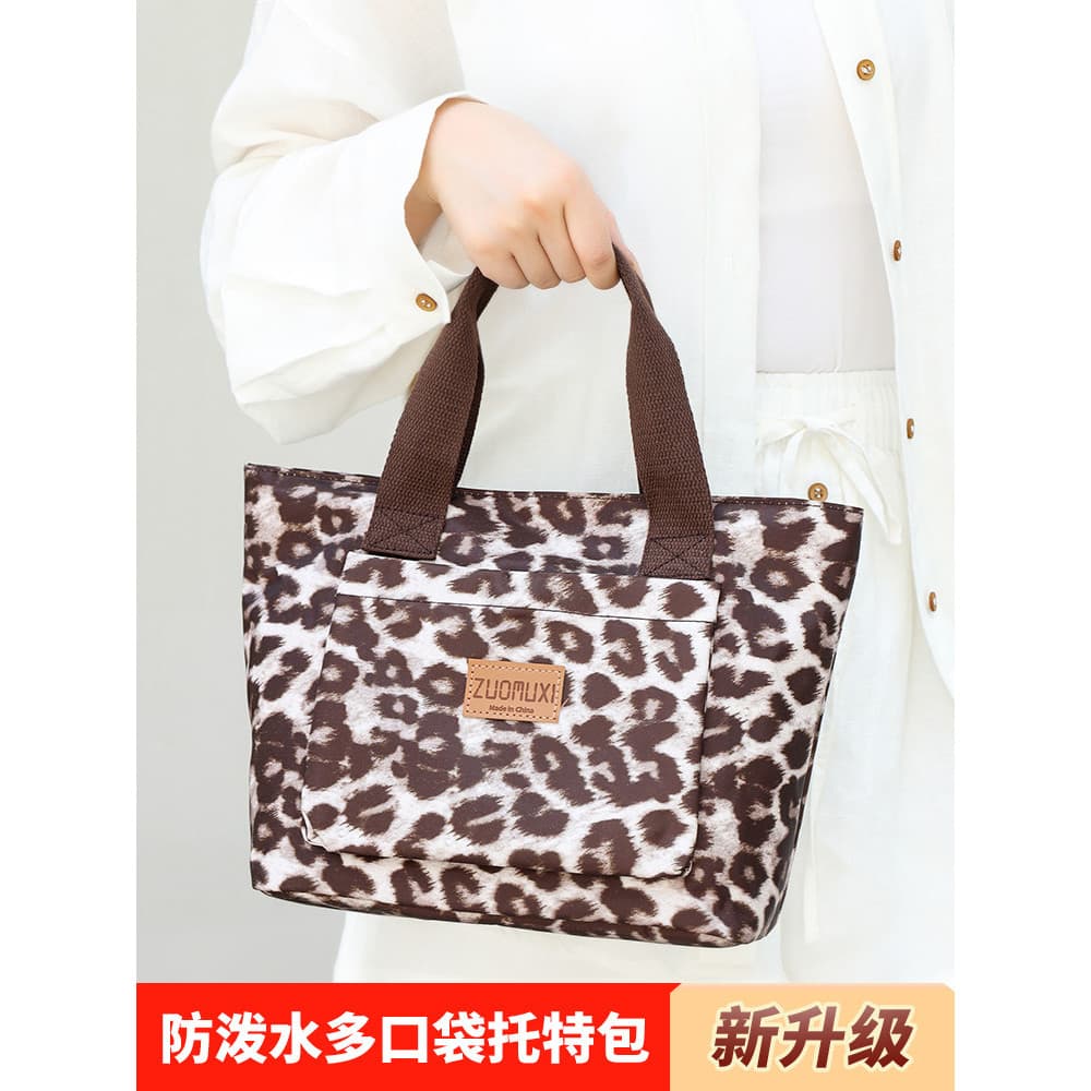 Bolsa feminina novo estilo sacola mamãe flor Oxford pano Multi-bolso leve Commuter bolsa de grande capacidade