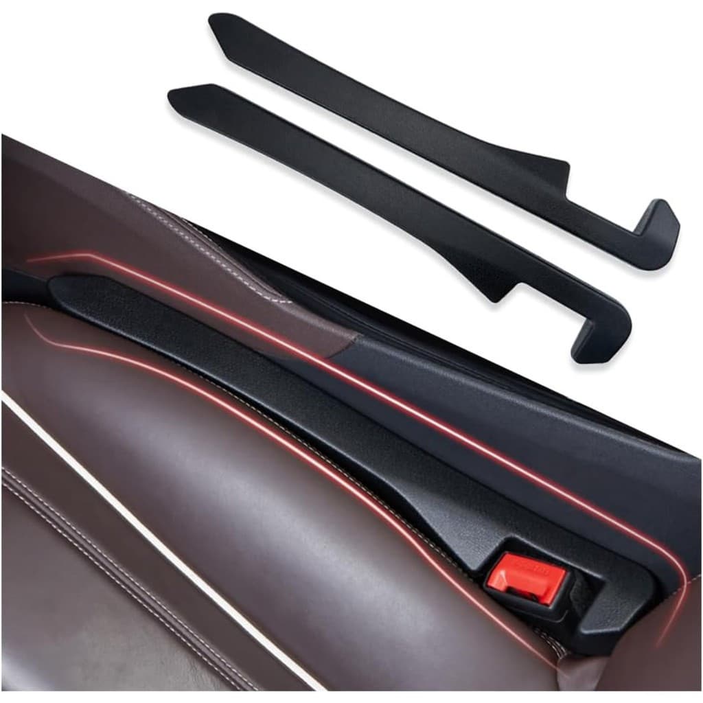 2 Pcs Enchimento De Lacuna De Assento De Carro-Organizador De Preenchimento Para Segurar Telefone , Chave , Bolsa-U