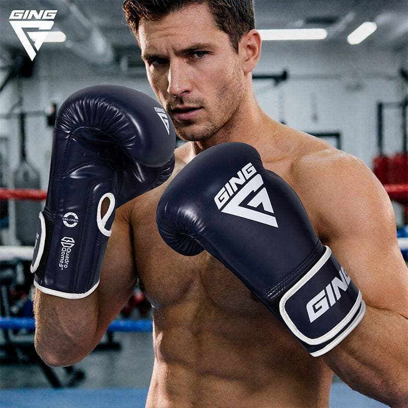 Caixa boxe Sanda luta Muay Thai luvas de luta treinamento respirável saco de pancadas luvas
