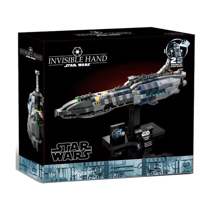 Lego blocos de construção Star Wars série invisível nome da mão Starship menino montado brinquedo presente