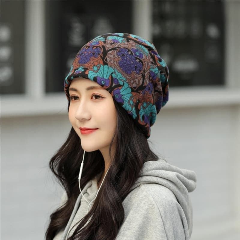 Boné de pilha inverno Baotou boné de malha grande circunferência da cabeça boné frio à prova de vento frio quente Nightc