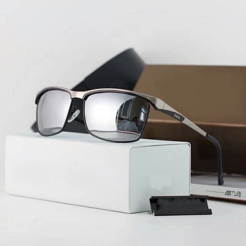 BMW Óculos De Sol Polarizado Masculino E Feminino Moda Retrô Metal Proteção Para Dirigir UV400