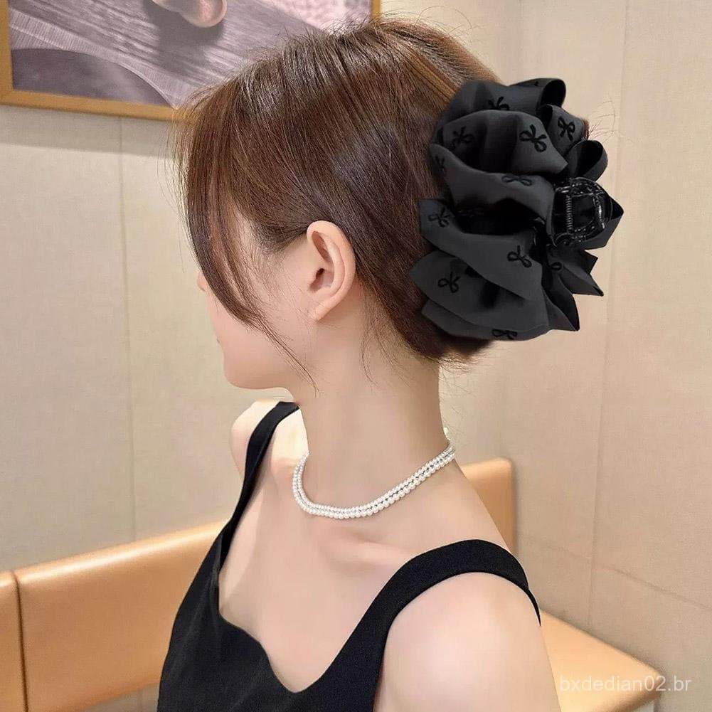 Preto Arco Hairpin Nuvem Bolha Parte De Trás Da Cabeça Estilo Feminino Valor Clipe Acessórios Cabelo B2b2