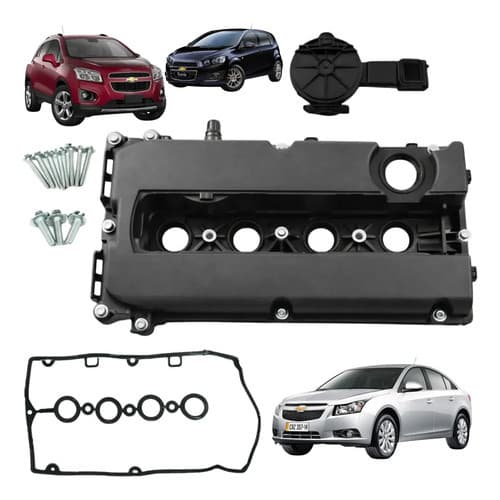 Tampa Válvulas Gm Cruze Sonic Tracker Ecotec 55564395 Preto