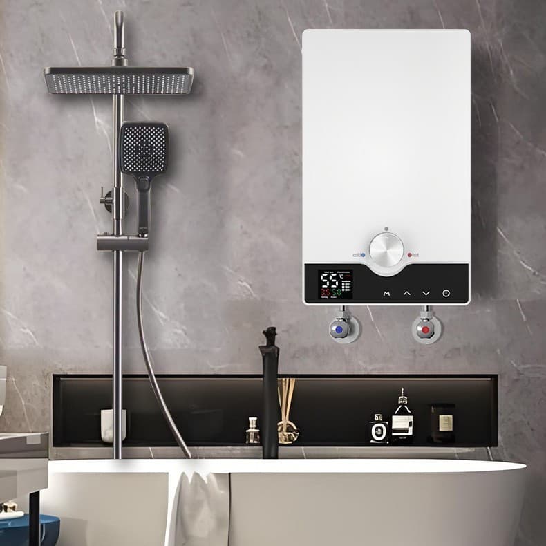 Aquecedor de Água Elétrico Instantâneo 8800W | 220V Termostático Sem Tanque para Banheiro